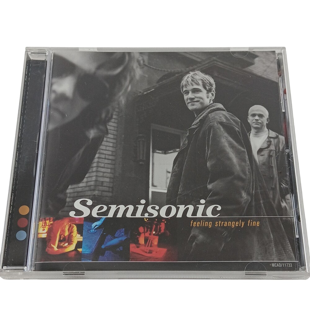 Semisonic CD Feeling Strangely Fine Alternative Rock Album 1998 MCA MCAD-11733